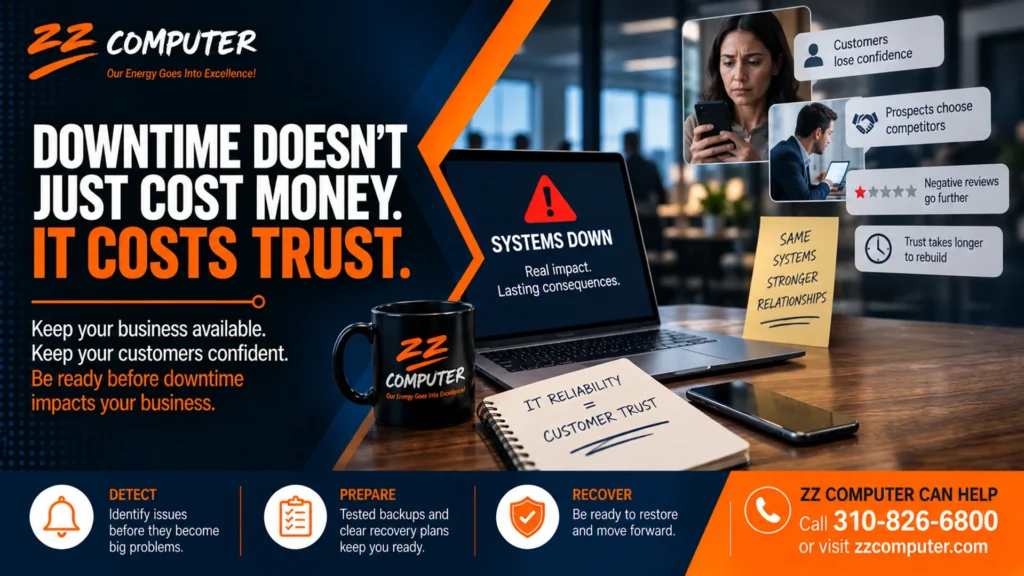 How IT Outages Can Damage Customer Trust