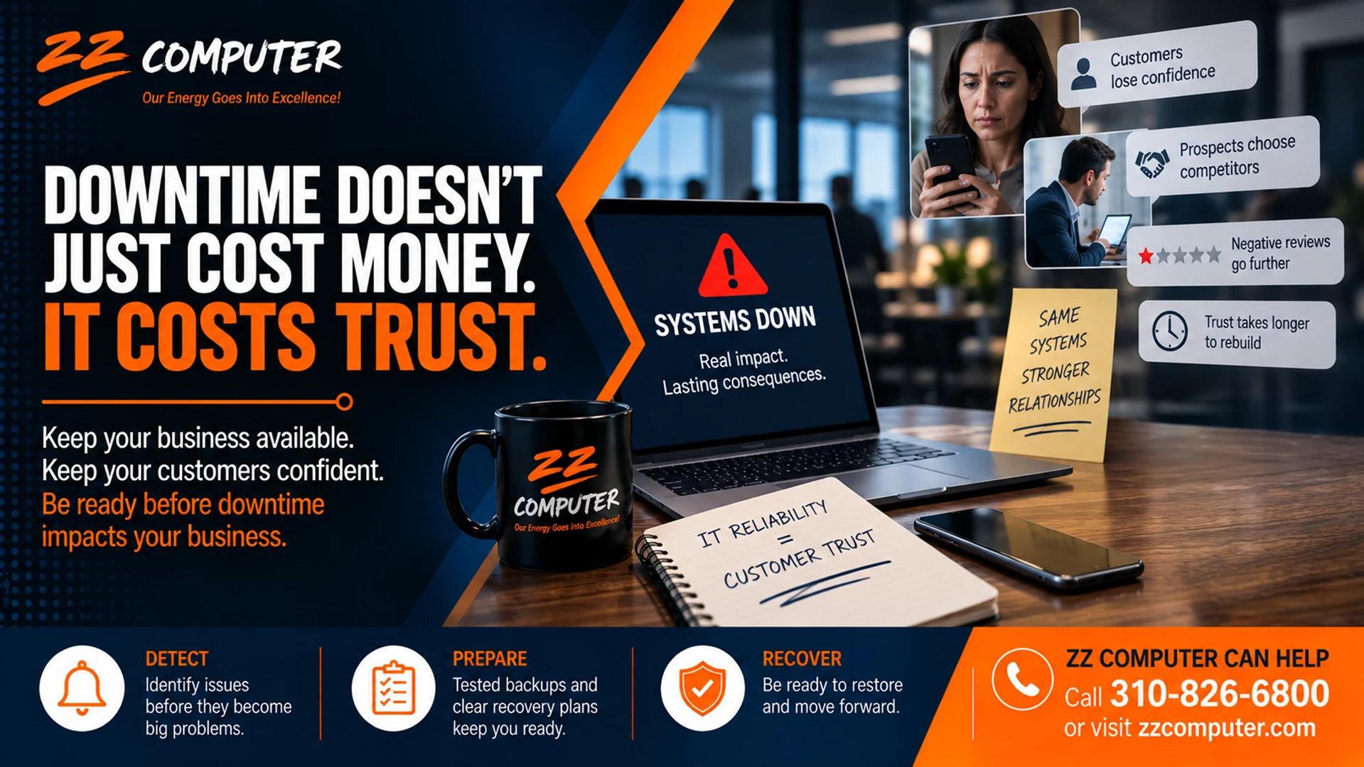 How IT Outages Can Damage Customer Trust